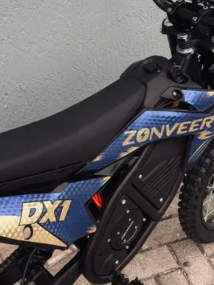 Vélo tout-terrain électrique Zonveer DX1 neuf, vitesse maximale de 45 mph - Miniature 4
