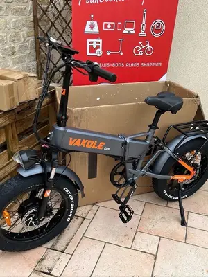 Vélo électrique pliant Vakole CO20 Max avec pneus fat tire de 20 pouces