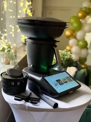 Thermomix TM7 noir en bon état - Miniature 2