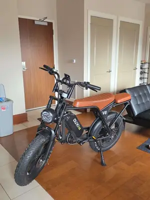 OUXI V8 Fat Bike Électrique 750W Bobber Vintage - Miniature 2
