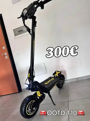 OOTD T10 - Trottinette électrique puissante