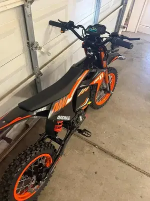 Moto électrique QRONGE Spark X1 4500W, neuve 0 km, batterie amovible - Miniature 2