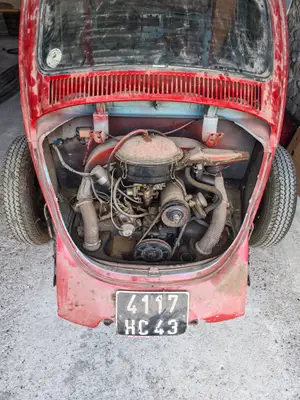 Volkswagen Cox de 1971 pour projet de restauration, avec pièces supplémentaires - Miniature 4