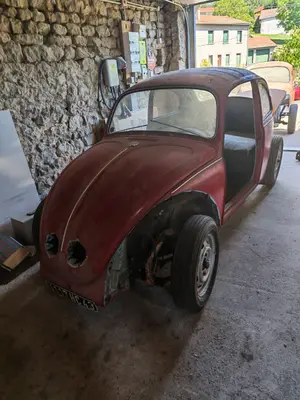 Volkswagen Cox de 1971 pour projet de restauration, avec pièces supplémentaires - Miniature 2