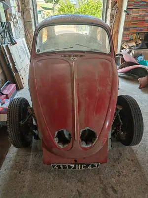 Volkswagen Cox de 1971 pour projet de restauration, avec pièces supplémentaires