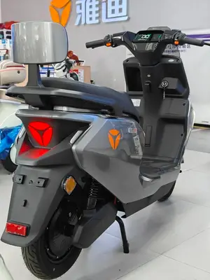 Scooter électrique 2 places - Batterie lithium amovible - Miniature 3