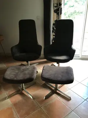 Fauteuils relax avec repose-pieds