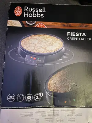 Lot Crêpière Russell Hobbs + Gaufrier Moulinex - Miniature 3