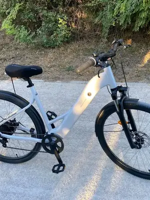 Vélo électrique VTC Rockrider E-ACTV 100 en très bon état - Miniature 5