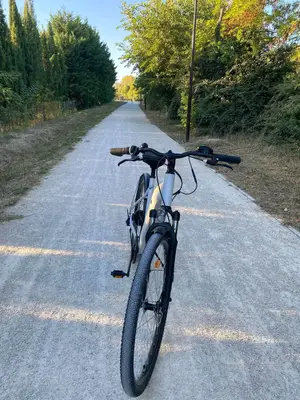 Vélo électrique VTC Rockrider E-ACTV 100 en très bon état - Miniature 3