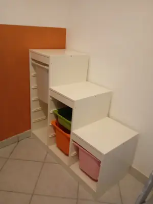 Meuble de rangement IKEA TROFAST avec bacs colorés - Miniature 2