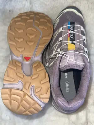 Salomon XT6 Purple/Pink/Gum Taille 38 - Miniature 3