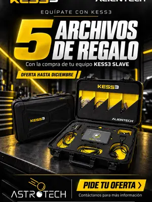 Fourniture de fichiers pour calculateurs avec Flex Slave et Kess3 Alientech