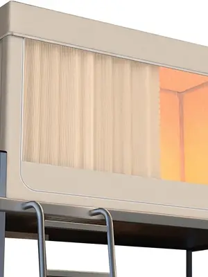 Tente de lit Forestalk avec moustiquaire occultante et protection d’intimité