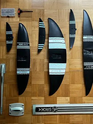 Quiver complet SROKA S-Foil d'occasion en bon état général