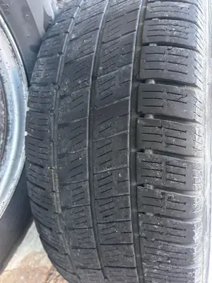 4 jantes acier 15 pouces avec pneus Hankook - entraxe 5x108 Peugeot Expert II - Miniature 4