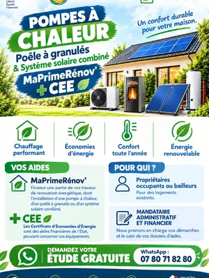 Installation de pompes à chaleur sur toute la France Tel // WhatsApp 0780718280 - Miniature 3