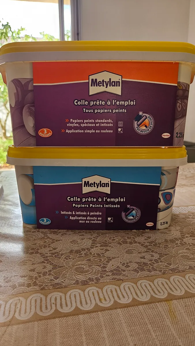 2 colles Metylan NEUVES - tous papiers et intissés - Photo 1
