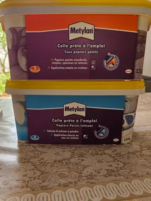 2 colles Metylan NEUVES - tous papiers et intissés