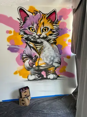 Décoration graffiti à l’aérosol  - Miniature 6