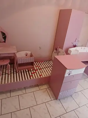 Meubles enfants pour jeunes filles - Bon état - Miniature 2