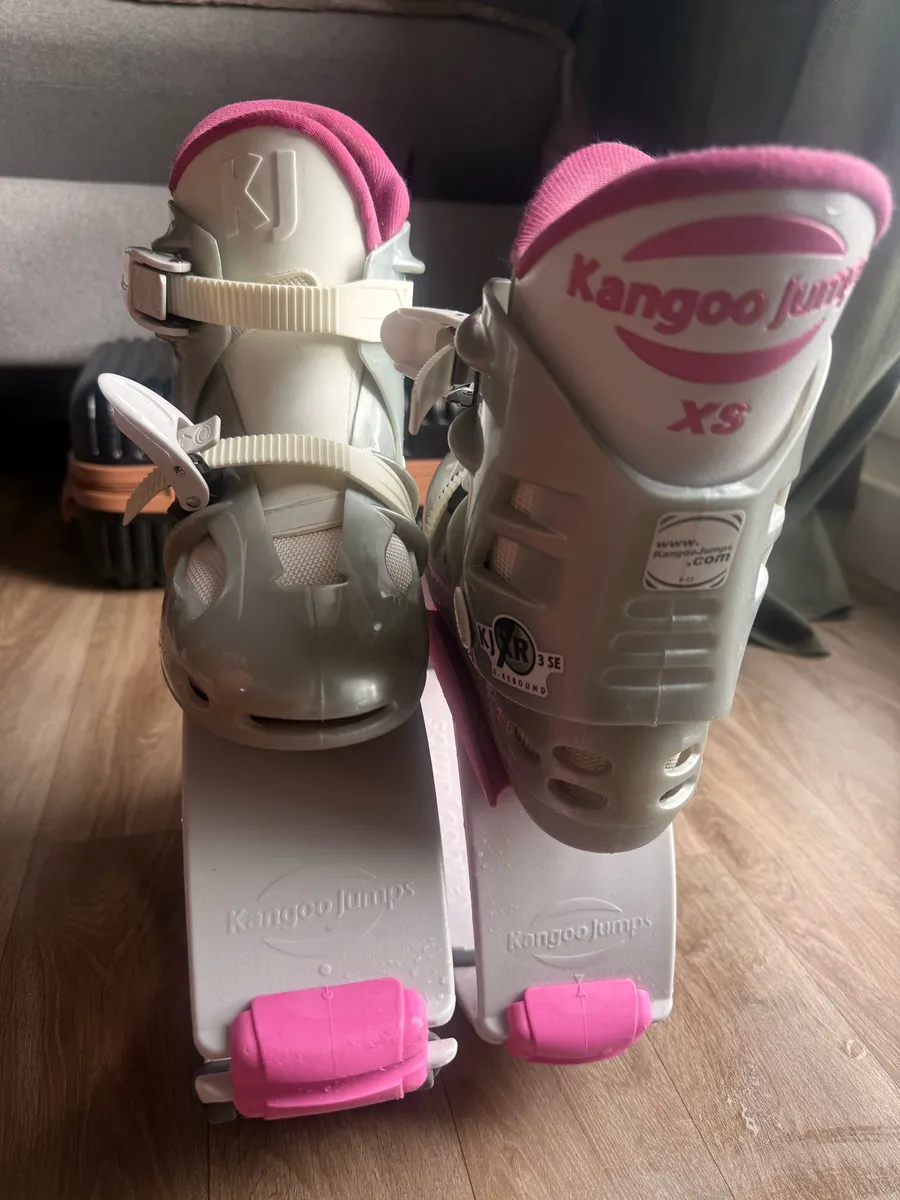 Kangoo Jumps XS blanc rose - Comme neuf - Photo 1