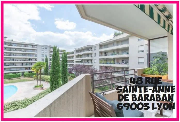 VENTE T3 traversant 73m2_Résidence Émeraude avec Piscine_Lyon 3e - Photo 1