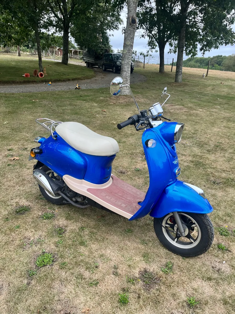 À VENDRE, Scooter Jiajue Vintage Bleu - Photo 1