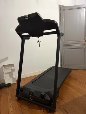 Tapis de course Domyos 500 Dynamic Deck en bon état, fonctionne parfaitement