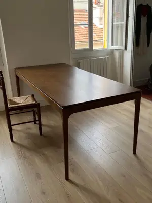 Table en bois pour 8 personnes - Miniature 3