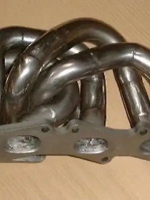 Collecteur racing Fiat Coupé 2.0 20V turbo acier inoxydable - Miniature 2