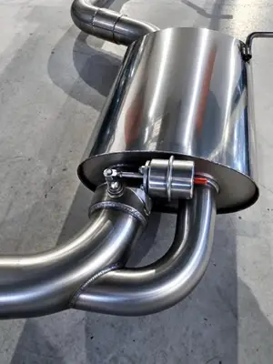 Échappement Golf GTI 7/7.5/8 CS avec valve - Downpipe 76mm - Miniature 3