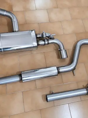Échappement Golf GTI 7/7.5/8 CS avec valve pneumatique - Miniature 2
