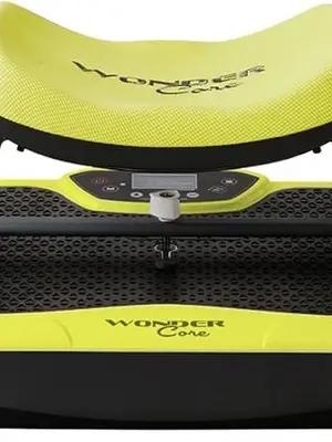 Plateforme vibrante Wonder Core Rock N Fit avec siège et accessoires