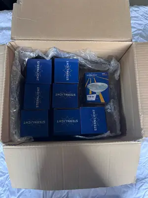 Lot de 8 ampoules halogènes GU10 Sternlicht neuves