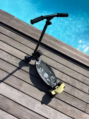 Trottinette Oxelo Stunstreet 4 roues style surf carving