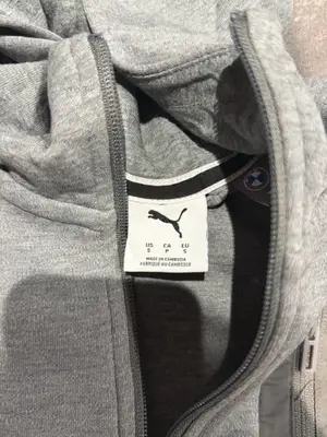 Ensemble Puma BMW Motorsport gris, haut taille S et bas taille M - Miniature 3