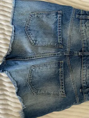 Short en jean bleu clair - Taille XS - Miniature 2