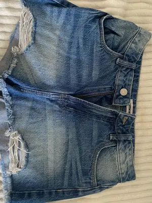 Short en jean bleu clair - Taille XS