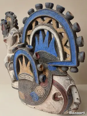 Masque Casque Igbo Nigéria