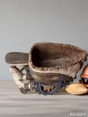 Masque Casque Igbo Nigéria - Miniature 5