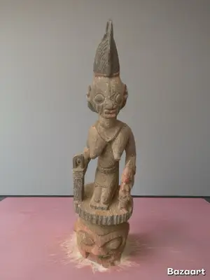 Statuette Dogon du Gabon - Art africain authentique