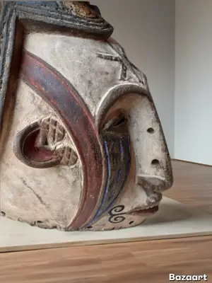 Masque Casque Igbo Nigéria - Miniature 2