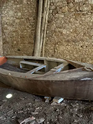 Voilier en bois