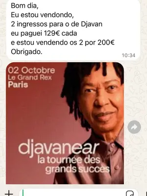 Concert de Djavan à Paris