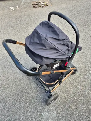 Poussette convertible Kikkaboo 40/75cm + sac à langer - Miniature 2
