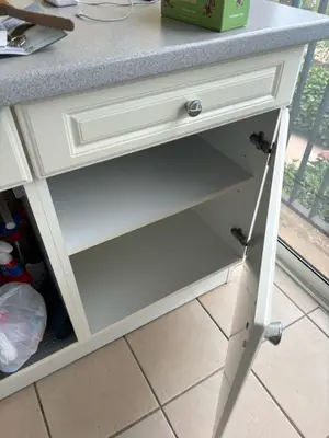 Meubles de cuisine de 280 cm et 120 cm, sans réfrigérateur - Miniature 4