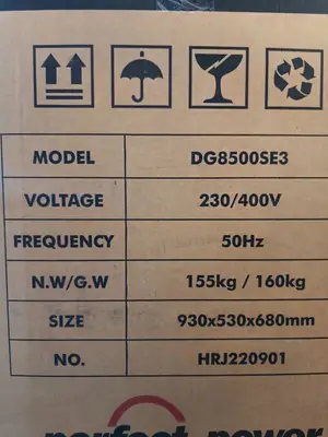 Générateur diesel 6,5 kW – Hi-E ARNS DG8500SE3 avec démarreur électrique - Miniature 9