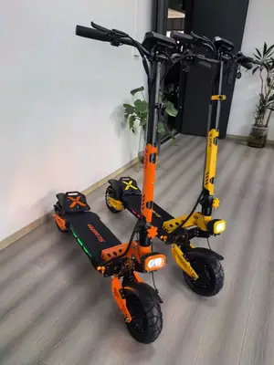 Trottinette Électrique Pliable 11" Double Moteur 6000W