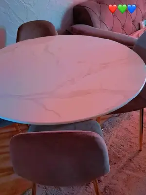 Table à manger avec 4 chaises, livraison gratuite à domicile - Miniature 7